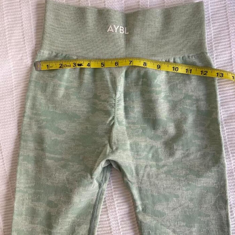 AYBL Mint Green Camo Leggings